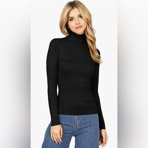 Long Sleeve Turtleneck Top
